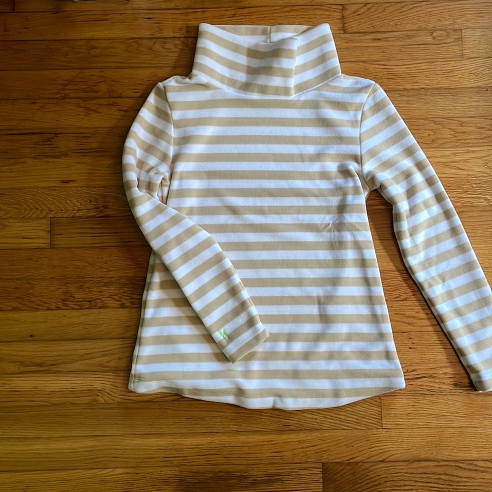 NWT Dudley Stephen’s Greenpoint | Natural Blush & White Stripe